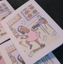 Load image into Gallery viewer, Penelope Dancing In Class Notecard: HOT OFF the PRESS