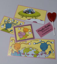 Load image into Gallery viewer, Valentines: Alien Monsters