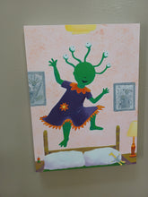 Load image into Gallery viewer, Jumping on the Bed: Original Art