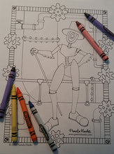 Load image into Gallery viewer, Harold ALbert III: Coloring Page