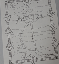 Load image into Gallery viewer, STOMP: Coloring Page