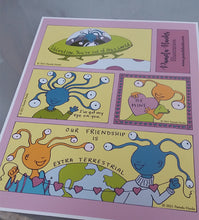 Load image into Gallery viewer, Valentines: Alien Monsters