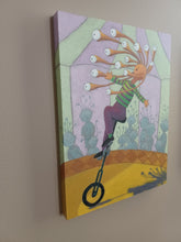 Load image into Gallery viewer, Circus Unicyclist: Original Art
