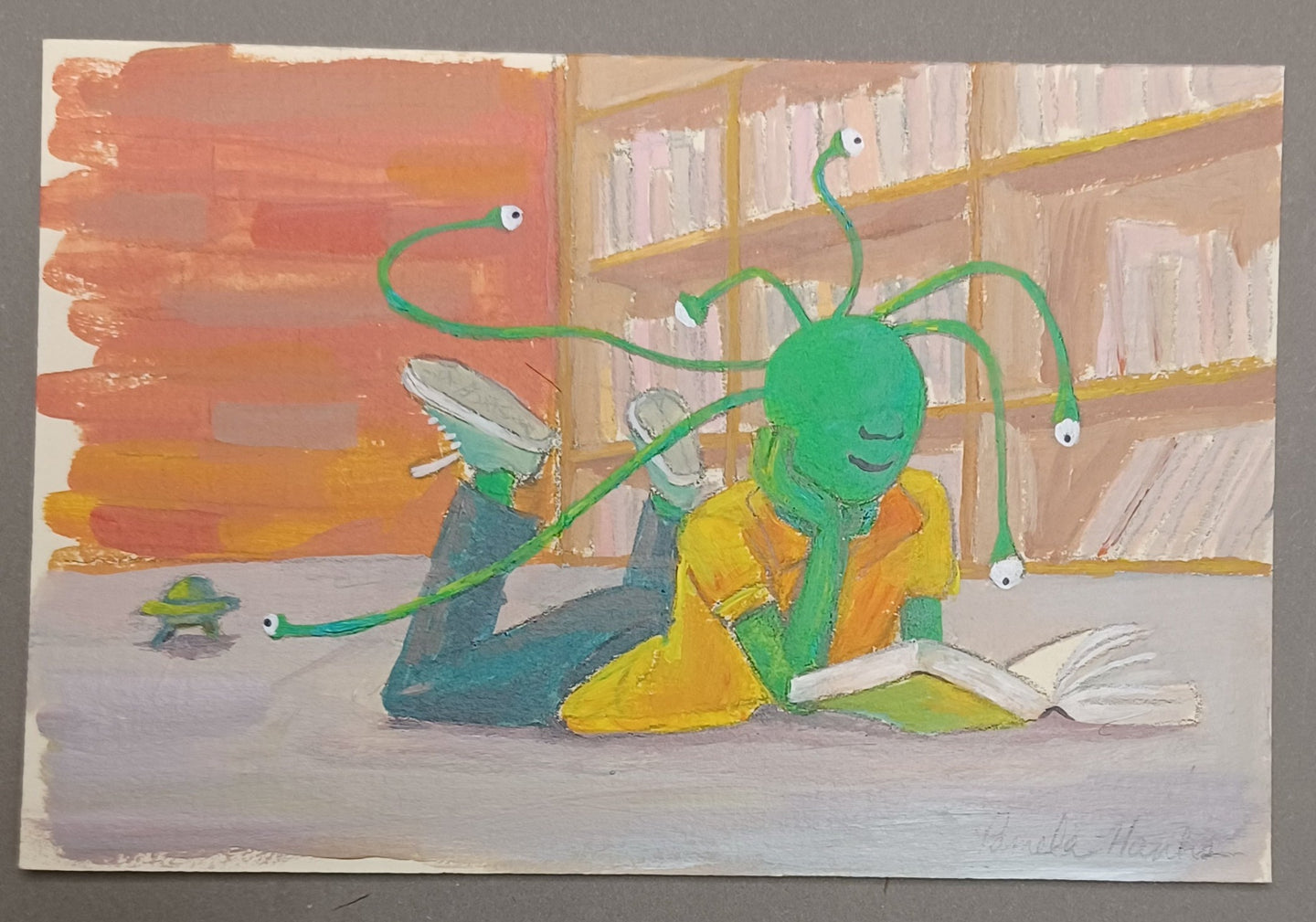Mini Alien Paintings