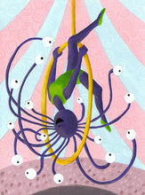 Load image into Gallery viewer, Circus Aerialist: Original Art

